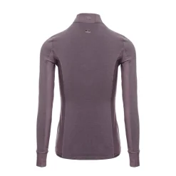 AA CleanCool Langarmshirt mit halbem Reißverschluss