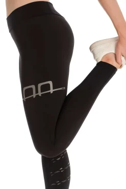 AA Platinum Damen Reitleggings mit Kniebesatz