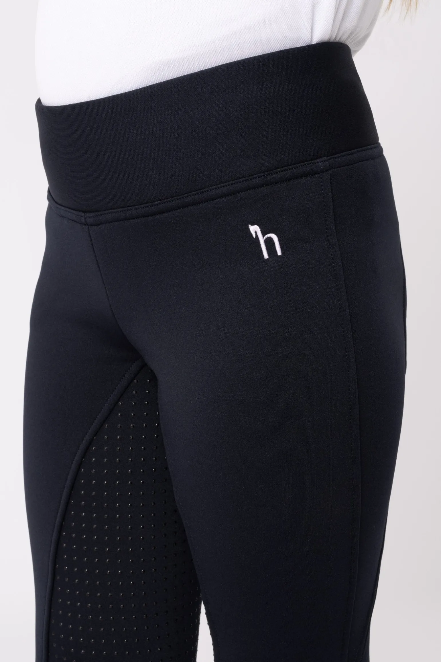 Active Kinder Winter Reitleggings mit Silikonvollbesatz