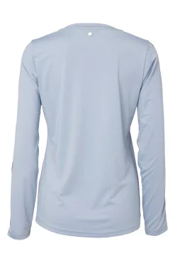 Active Stripe Damen Funktionsshirt mit langem Arm