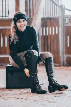 Advanced II BZ Lace weiche Jodhpur-Stiefeletten mit Reißverschluss hinten und Schnürung