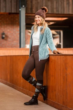 Alana karierte Winterreitstrümpfe