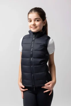 Amber leicht gefütterte Reitweste für Kinder