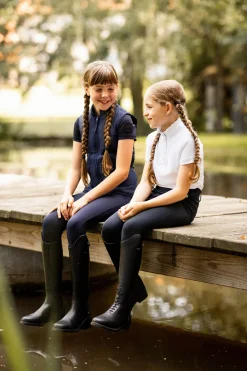 Amber leicht gefütterte Reitweste für Kinder