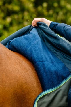 Amigo Hero Ripstop Weidedecke mit Fleecefutter, 50g