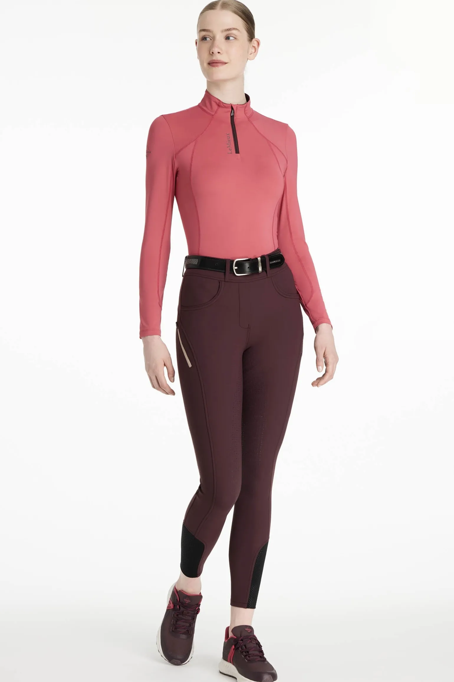 Amy Damen-Thermo-Reitleggings mit angerauter Innenseite