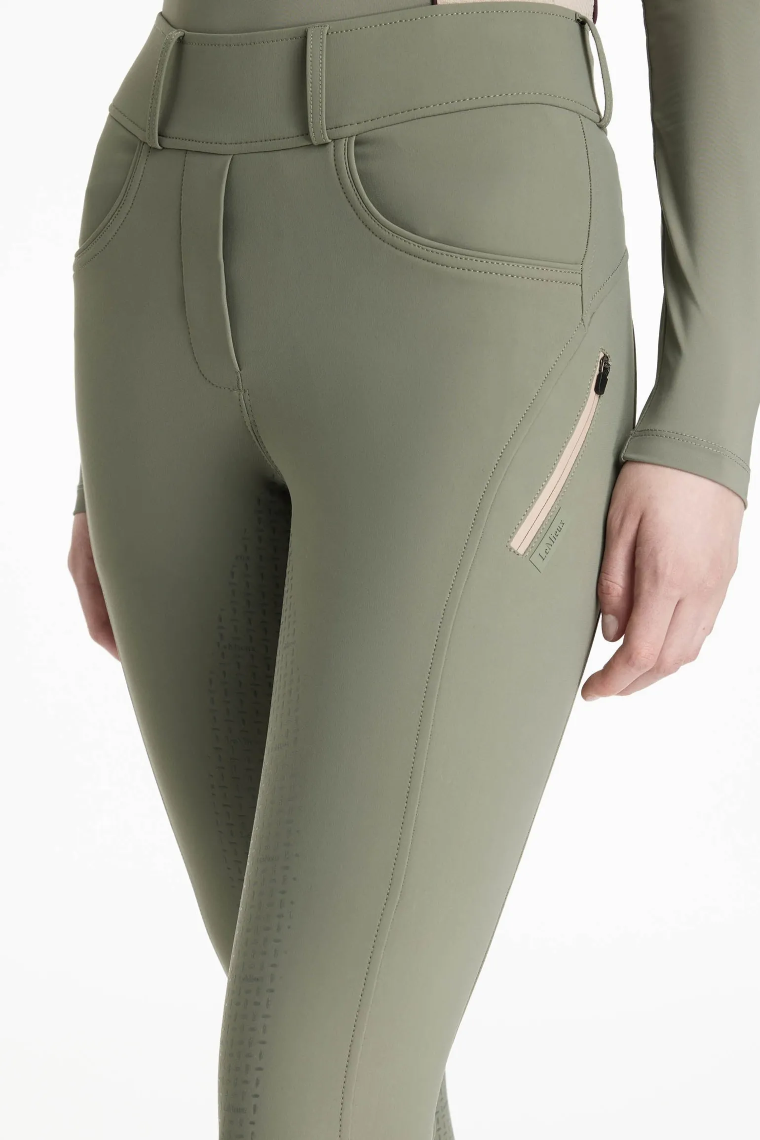Amy Damen-Thermo-Reitleggings mit angerauter Innenseite