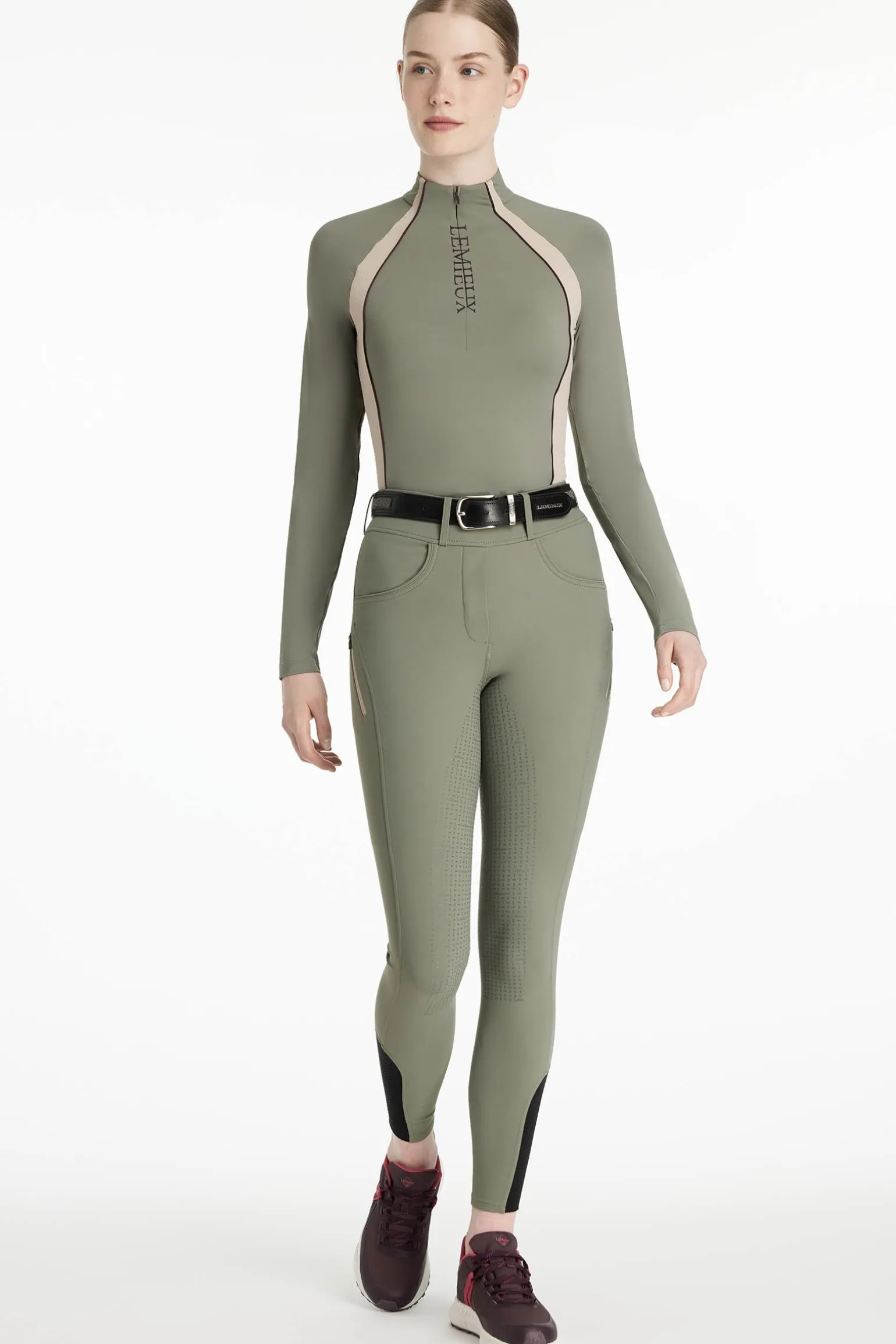 Amy Damen-Thermo-Reitleggings mit angerauter Innenseite