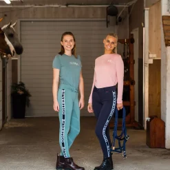 Angelika Damen Vollbesatzreithose mit Silikon Grip und hohem Bund