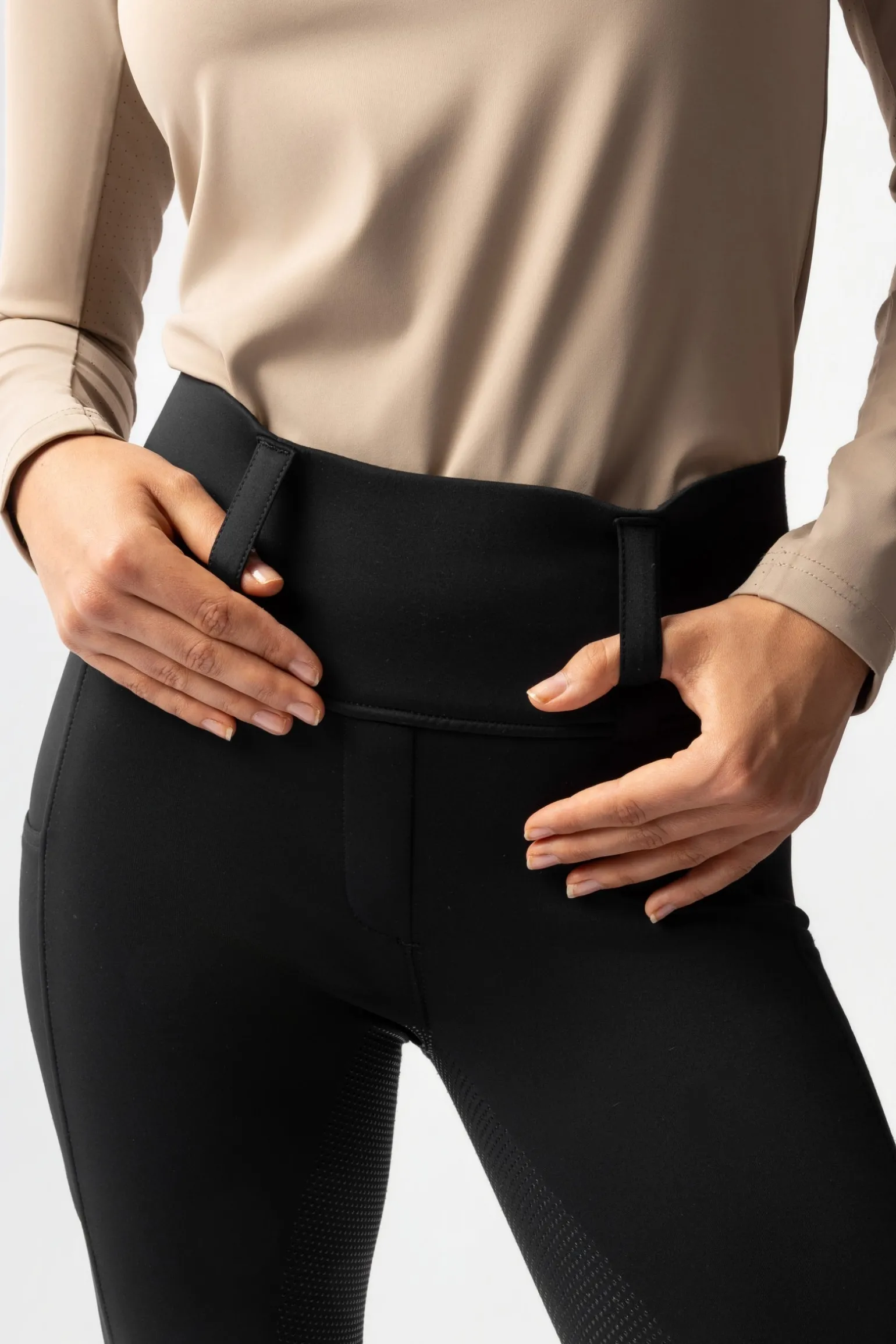 Anya Damen Hybrid Thermo-Reithose mit Fullgrip