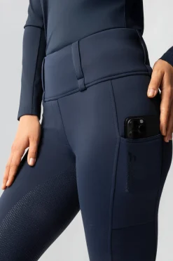 Anya Damen Hybrid Thermo-Reithose mit Fullgrip