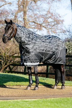 Arika reflektierende Weidedecke mit abnehmbarem Halsteil, 100 g