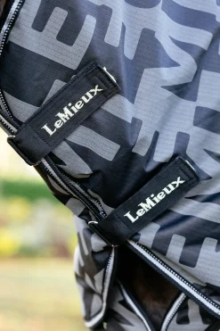 Arika reflektierende Weidedecke mit abnehmbarem Halsteil, 100 g