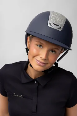 Arix II Reihelm mit Kristallverzierung