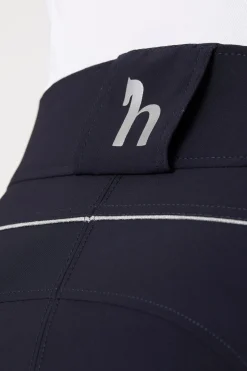 Aubrey Damenreithose mit Kniebesatz und hohem Bund