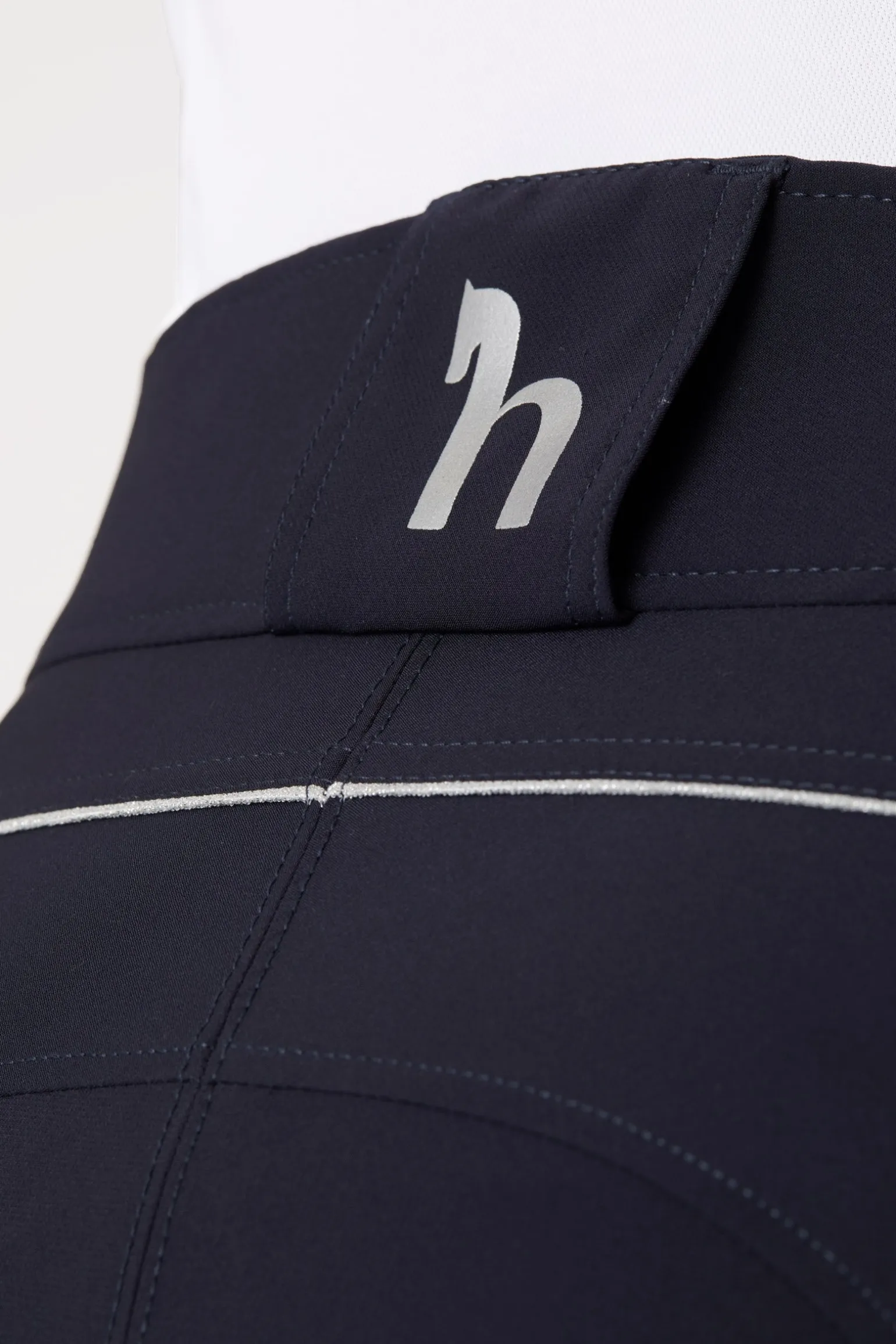 Aubrey Damenreithose mit Kniebesatz und hohem Bund