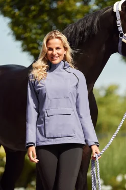 Ayla Damen Regenjacke mit Reißverschlüssen