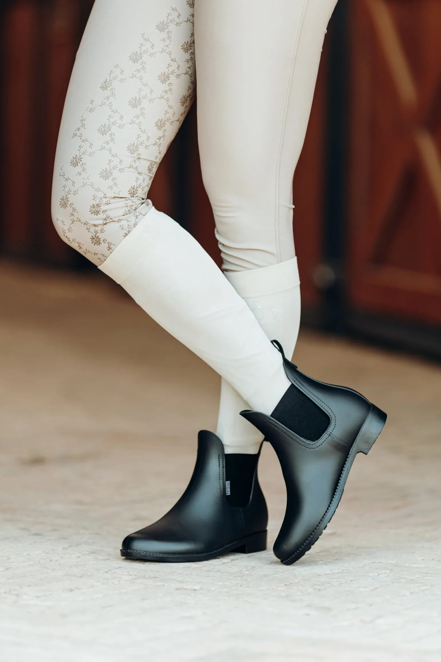 Bonn Damen Gummi-Reitstiefeletten