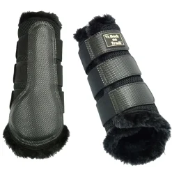 Brush Gamasche 3D Mesh, mit Kunstpelz, L-XL