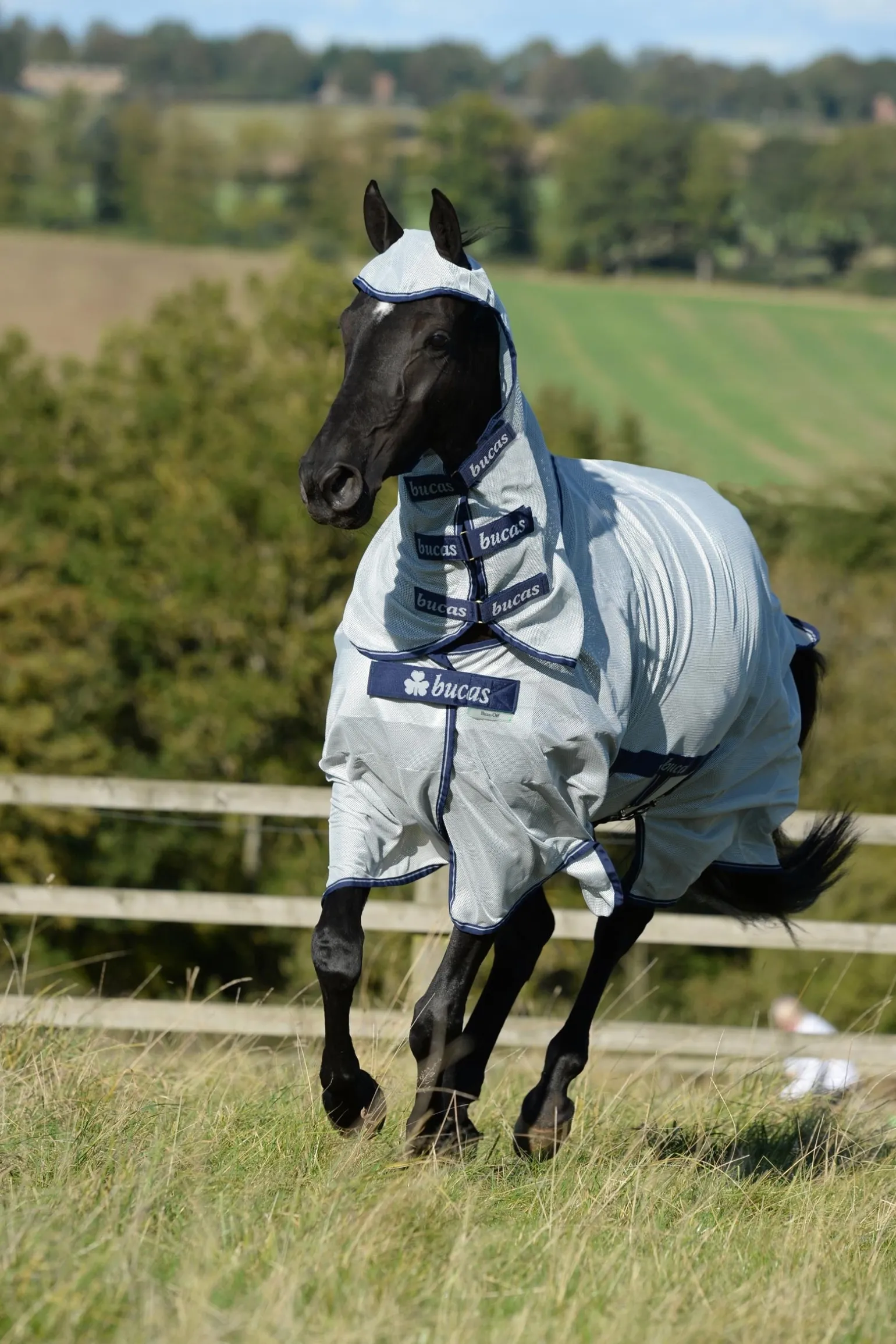 Buzz-Off X-light Full Neck Fliegendecke mit festem Halsteil