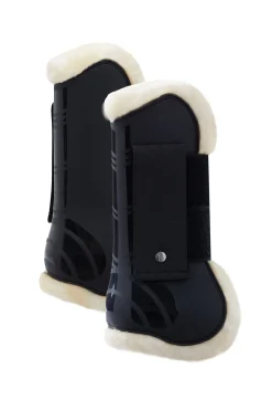 Caliber Gamaschen mit Kunstfellfutter