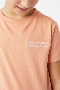 Calina Kinder T-Shirt mit Stickerei