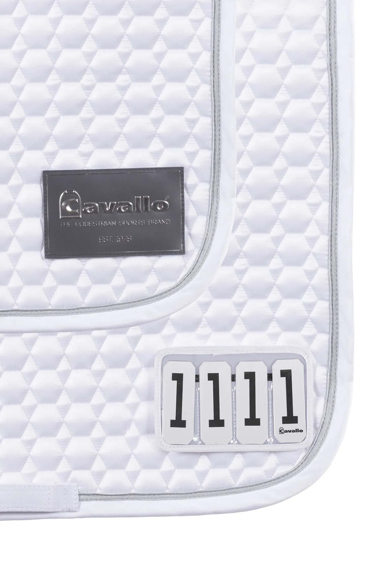 CavalJolly Dressurschabracke mit Startnummern