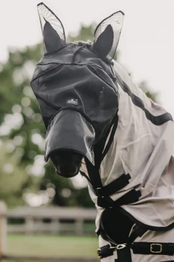 Classic Fliegenmaske mit Nase und Ohren