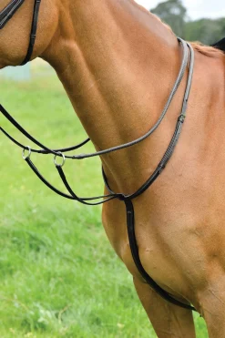 Classic Laufmartingal mit erhabener Naht