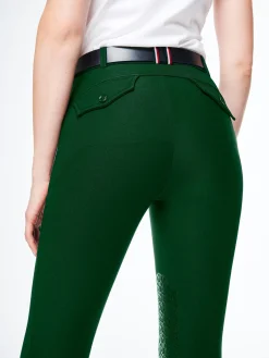 Classic Style Damen Kniebesatz Reithose