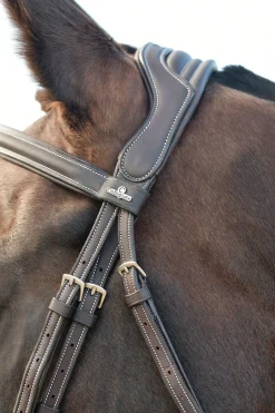 Comfitec Opulux Fancy Stitch gepolsterte hannoversche Trense