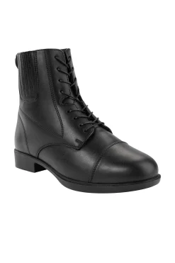 Contrace Bz Winter-Reitstiefeletten Reißverschluss hinten, Schnürung