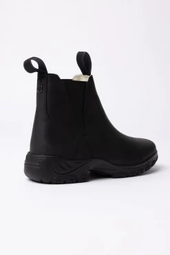 Cornwall Leder-Jodhpurstiefeletten mit Wollfutter