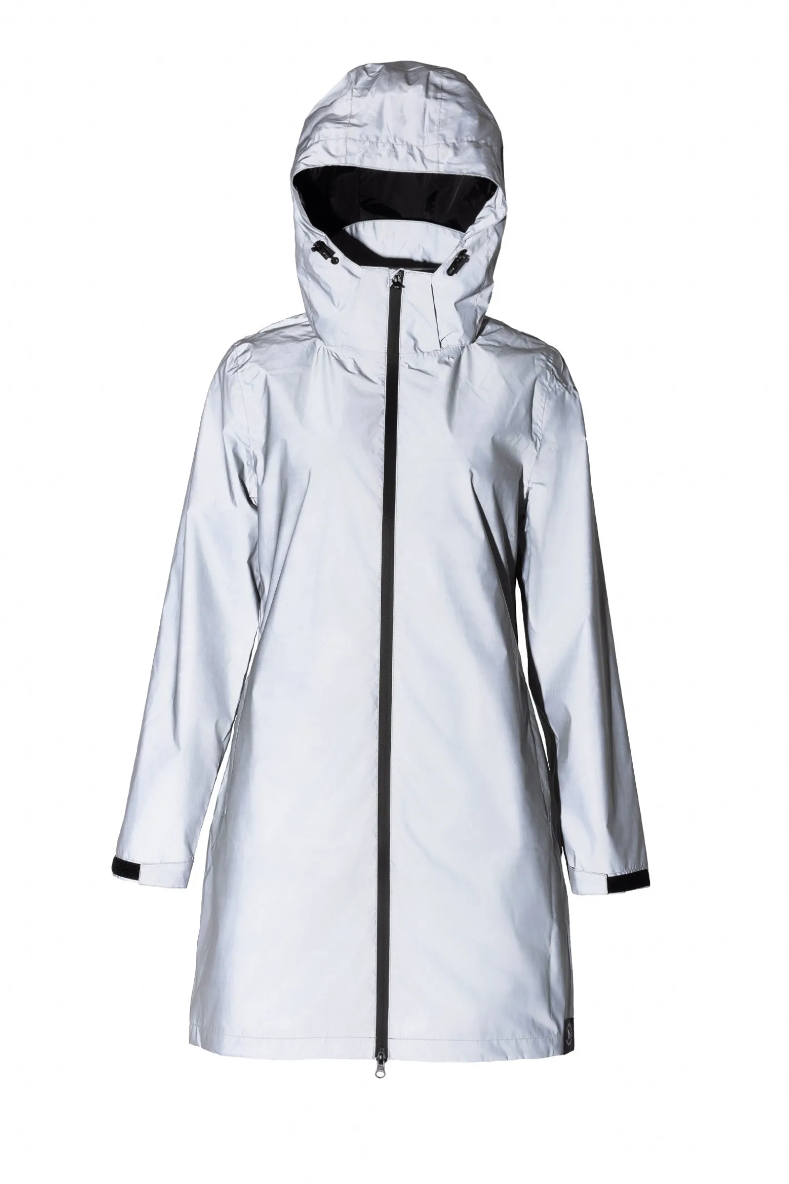 Damen reflektierender Regenmantel
