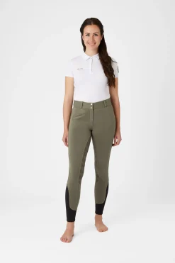 Damen Vollbesatzreithose mit Gürtelschlaufendetail