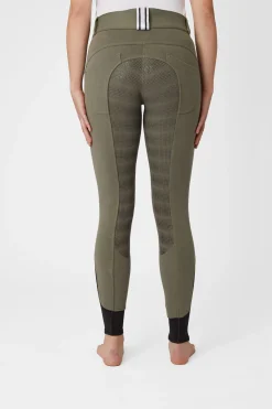 Damen Vollbesatzreithose mit Gürtelschlaufendetail