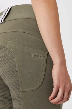 Damen Vollbesatzreithose mit Gürtelschlaufendetail