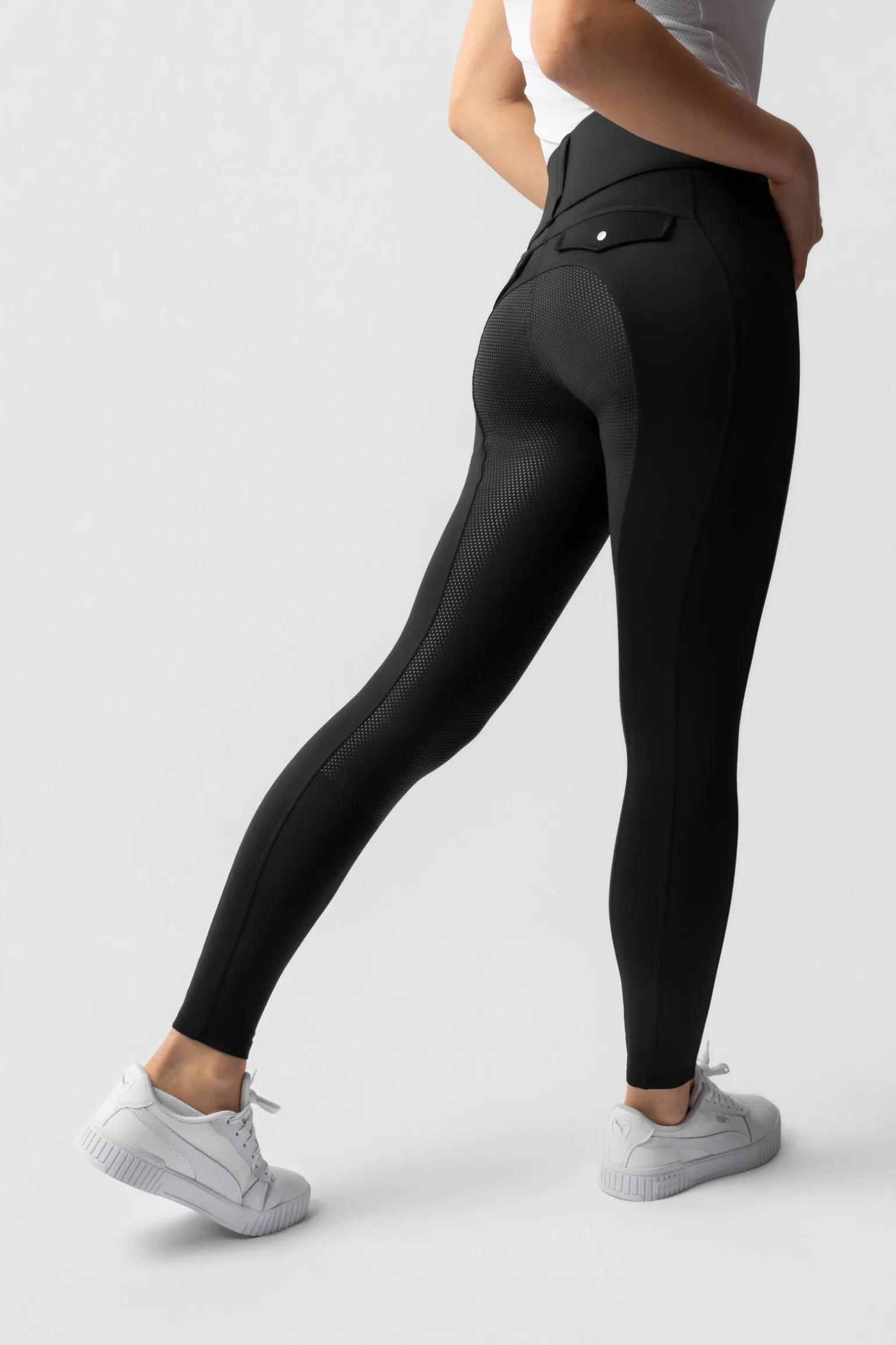 Damenreitleggings Anya mit Vollbesatz aus Silikon UPF 50+