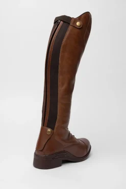 Damenreitstiefel mit Schnürung