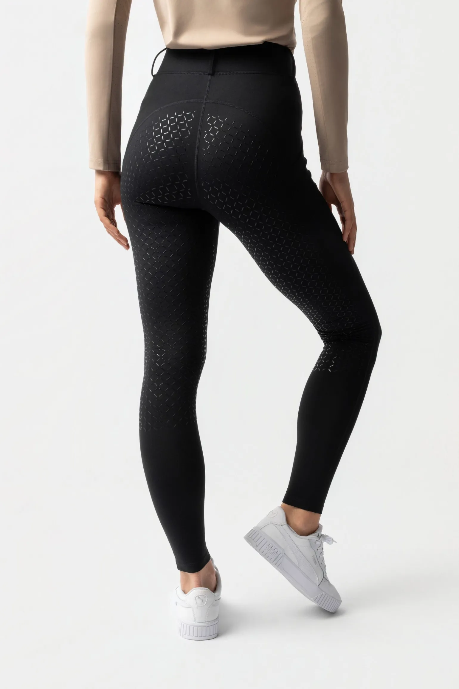 Dea Damen Winter Reitleggings mit Vollbesatz