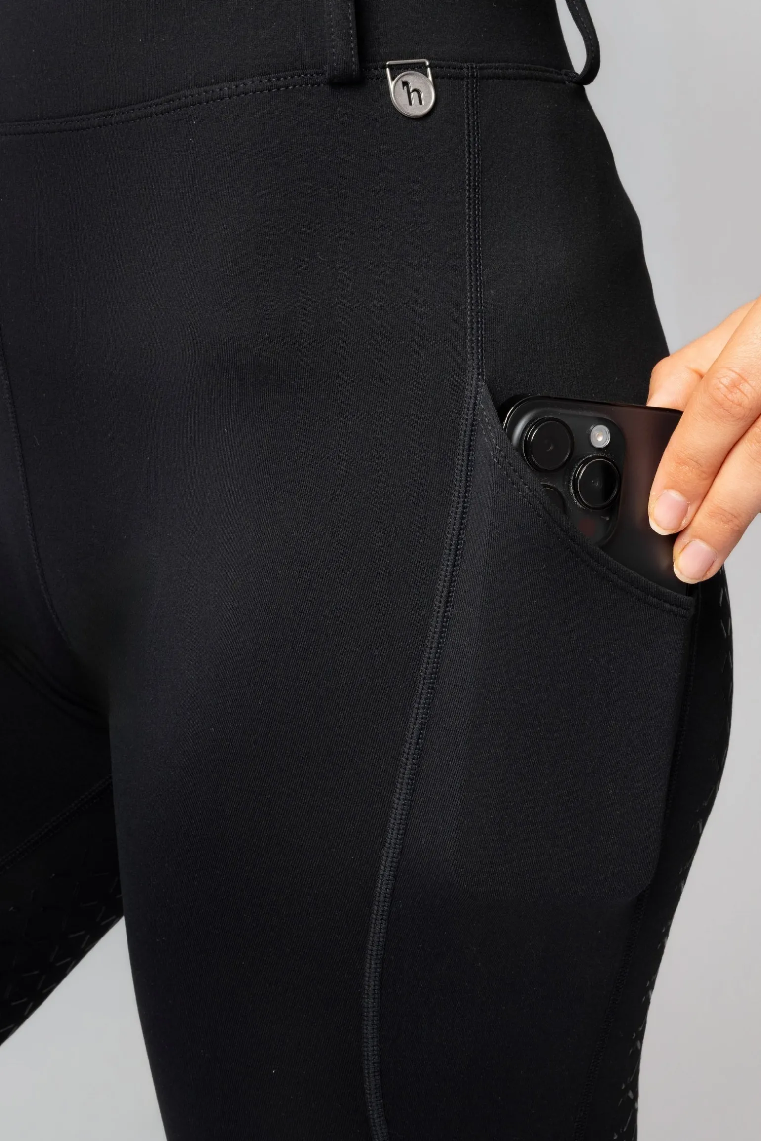 Dea Damen Winter Reitleggings mit Vollbesatz