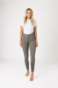 Desiree Damenreithose mit hohem Bund und Silikongrip-Vollbesatz, UPF 50+