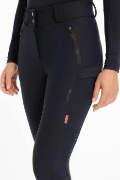 Drytex Damen-Winterreithose, wasserdicht mit Kniebesatz