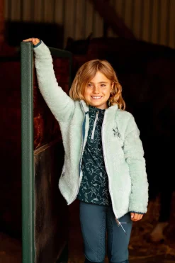 Elsa Kinder Fleece-Reitjacke