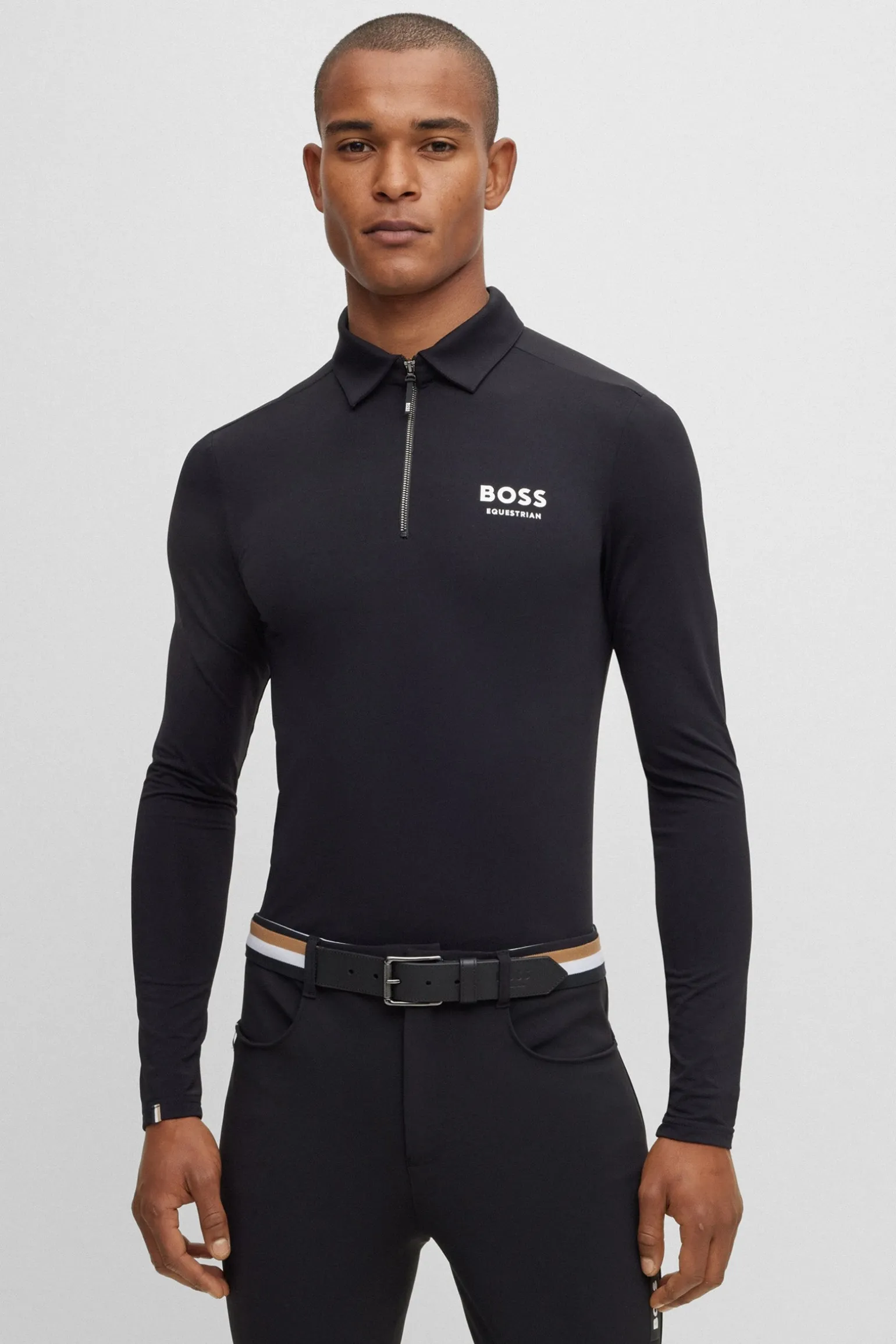 Elton Signature Stripe Herren Training Polo Shirt