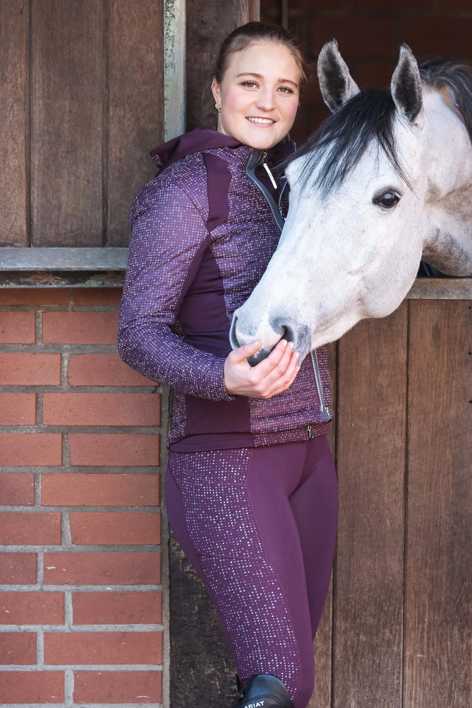 Eos Lumina Damen Reitleggings mit Vollbesatz