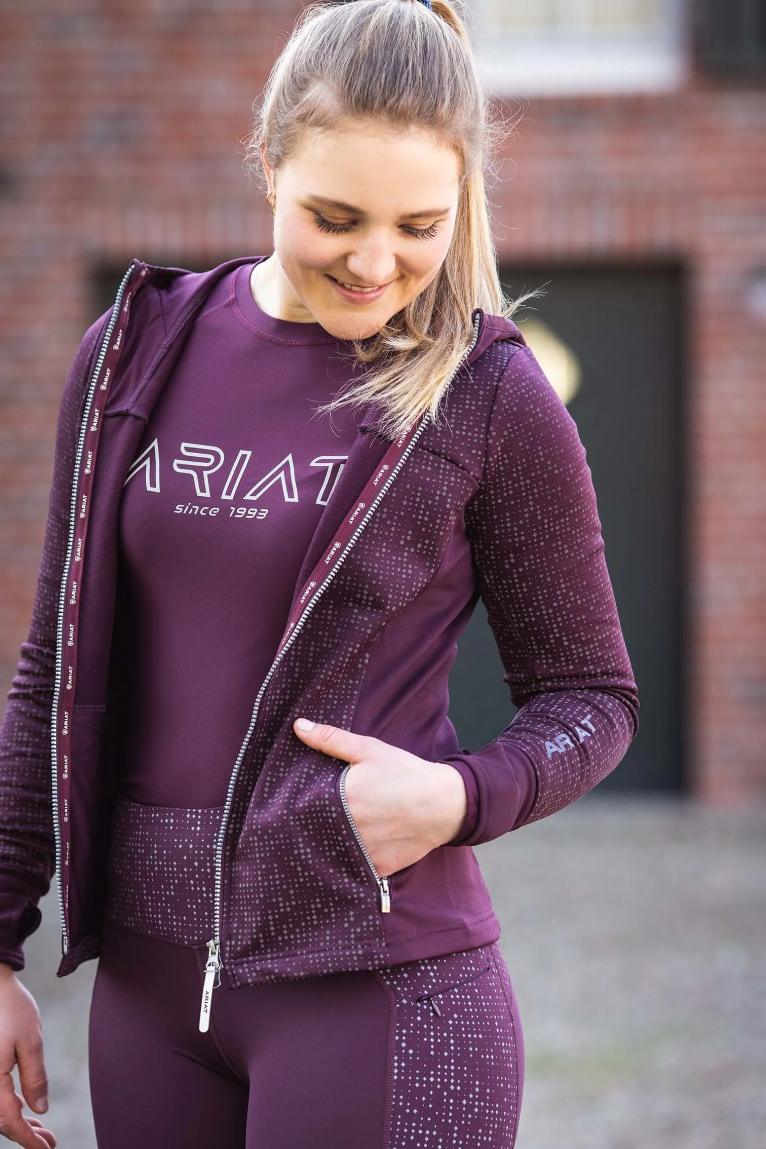 Eos Lumina Damen Reitleggings mit Vollbesatz