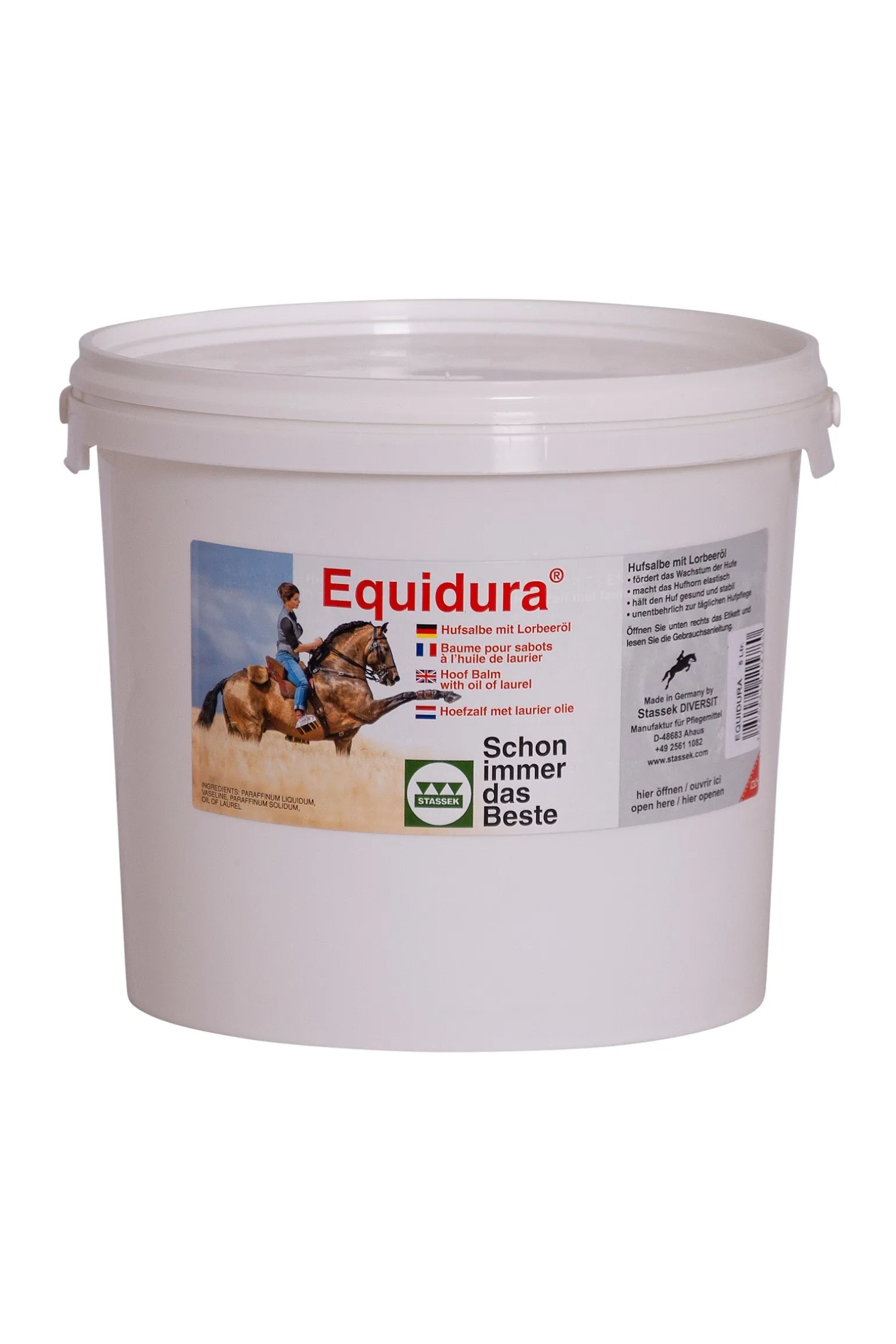 Equidura Hufsalbe, 2,5 Liter