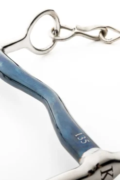 ergonomische Dressurkandare mit Zungenfreiheit, 14 mm