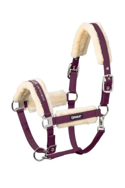 Faux Fur Halter Double Pin